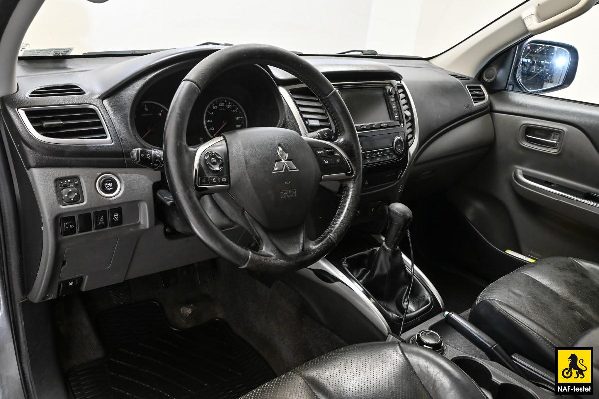 2016 Mitsubishi L200 2.4 181HK 4WD KAMERA NAVIGASJON HENGERFESTE HARDTOP 