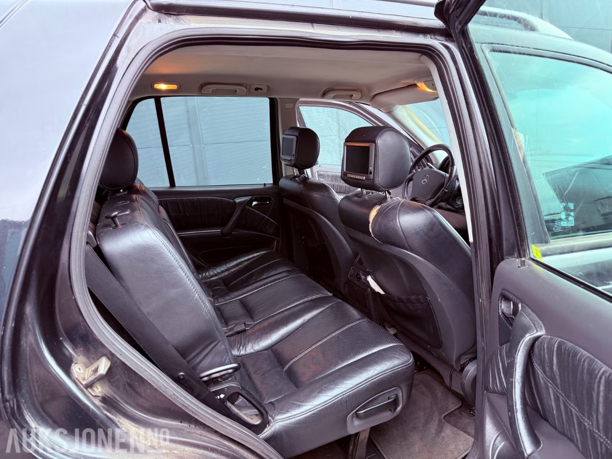 2001 MERCEDES-BENZ M-KLASSE ML320 AUTOMAT 4MATIC HENGERFESTE 432000km