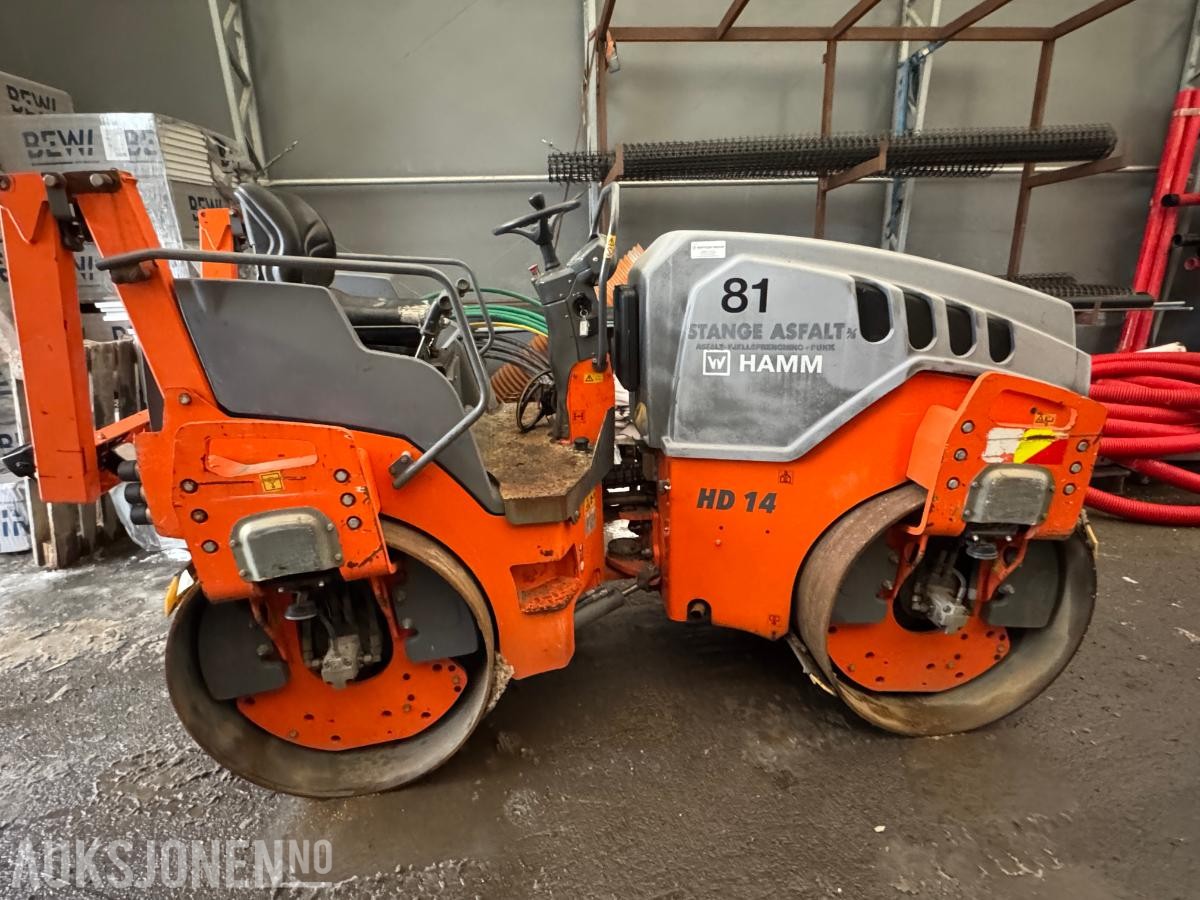 2017 Hamm HD 14 VV Tandemvals