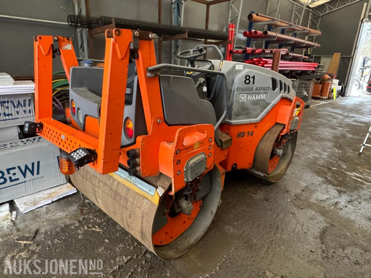 2017 Hamm HD 14 VV Tandemvals