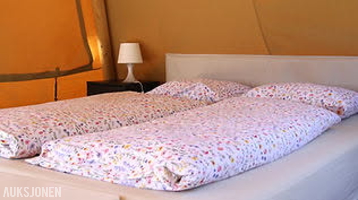Glamping Luksustelt - 6.6x6.6x4.3– Fire-sesong – Ubrukt