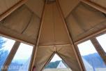 Glamping Luksustelt - 6.6x6.6x4.3– Fire-sesong – Ubrukt