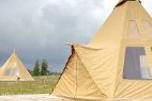 Glamping Luksustelt - 6.6x6.6x4.3– Fire-sesong – Ubrukt