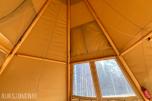 Glamping Luksustelt - 6.6x6.6x4.3– Fire-sesong – Ubrukt