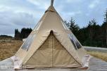 Glamping Luksustelt - 6.6x6.6x4.3– Fire-sesong – Ubrukt
