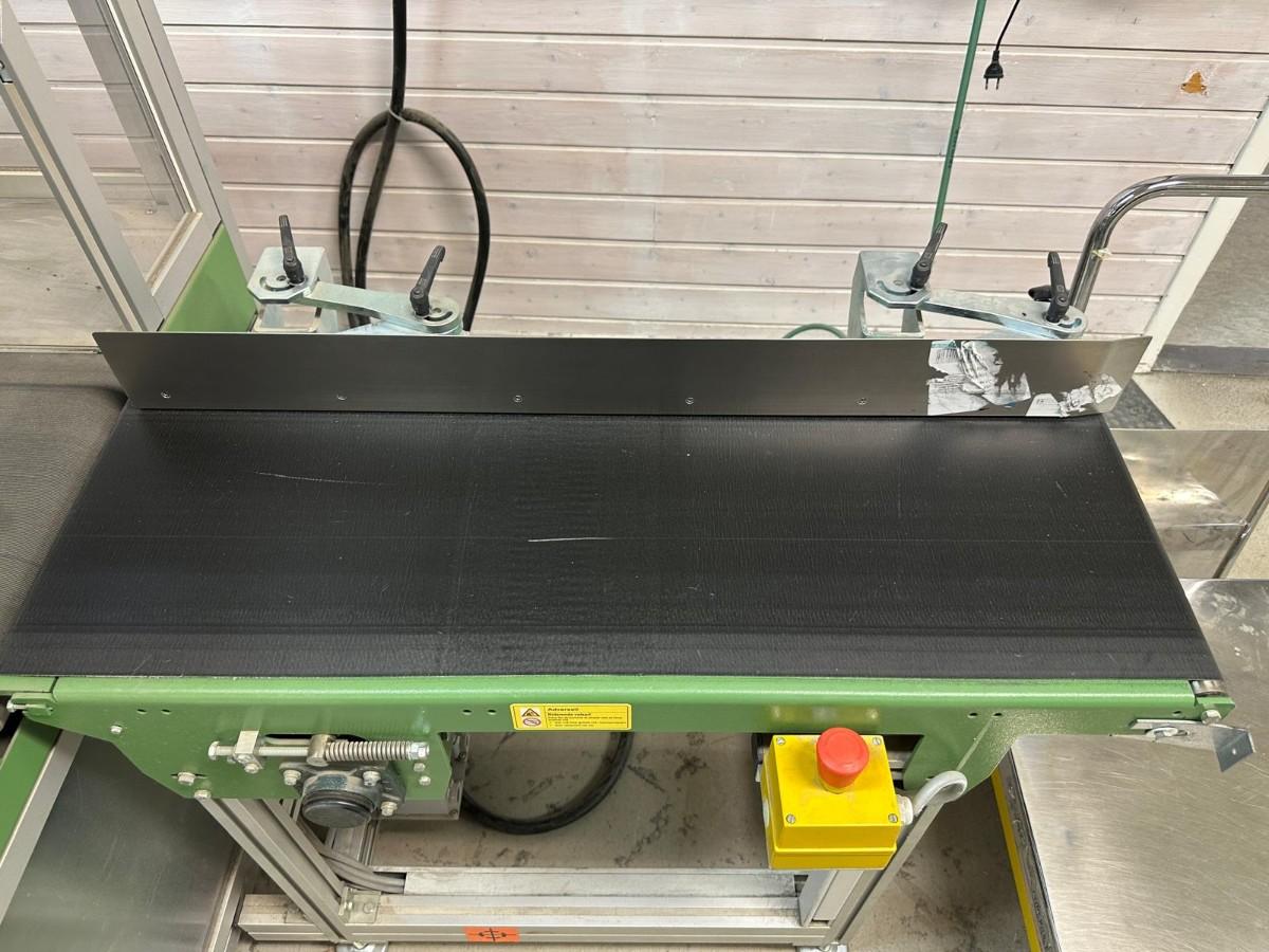 2012 BVM BMS 6030 L komplett pakkelinje med krympetunnel – 3x230V – CE
