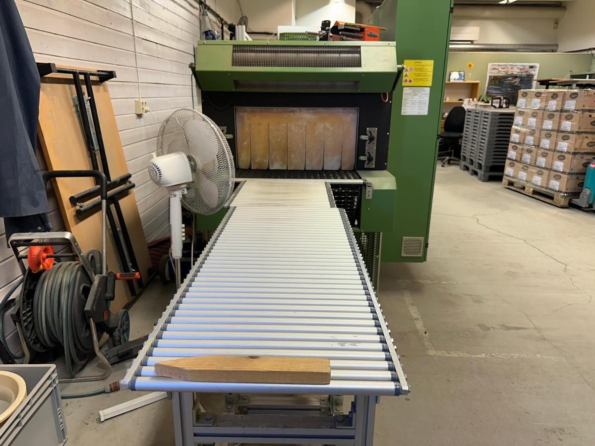 2012 BVM BMS 6030 L komplett pakkelinje med krympetunnel – 3x230V – CE