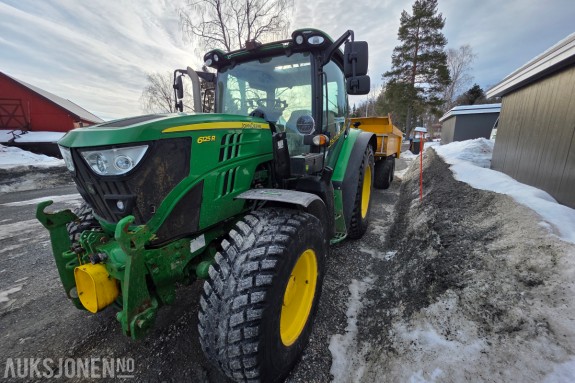 2014 John Deere 6125R traktor 4731 timer
