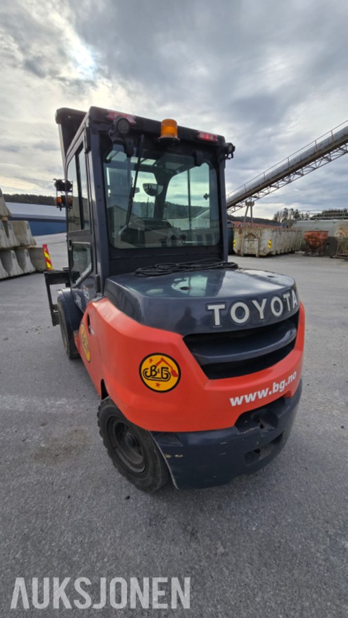 Toyota Dieseltruck 5 tonn, 2019 mod. kun 1030 timer