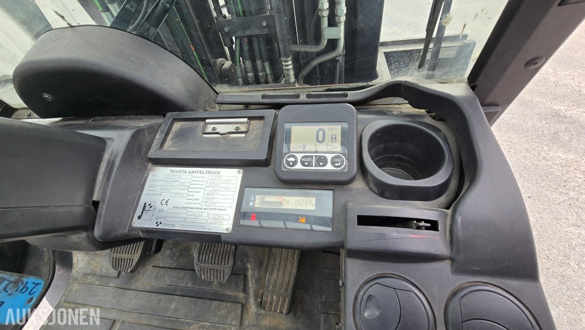 Toyota Dieseltruck 5 tonn, 2019 mod. kun 1030 timer