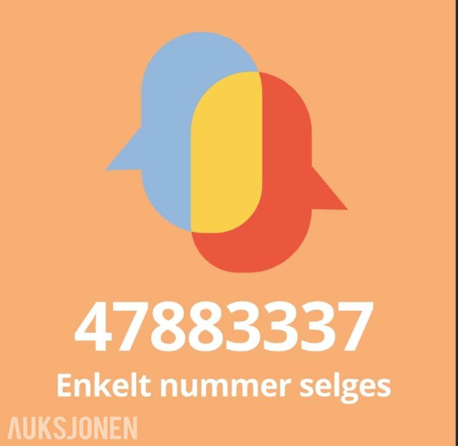 GULLNUMMER SELGES: 47883337