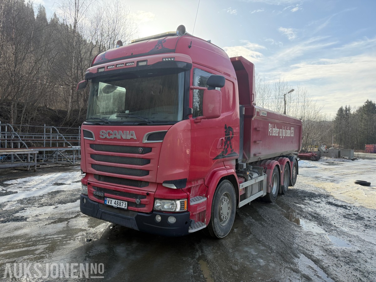 2015 Scania R 580 TIPPBIL 