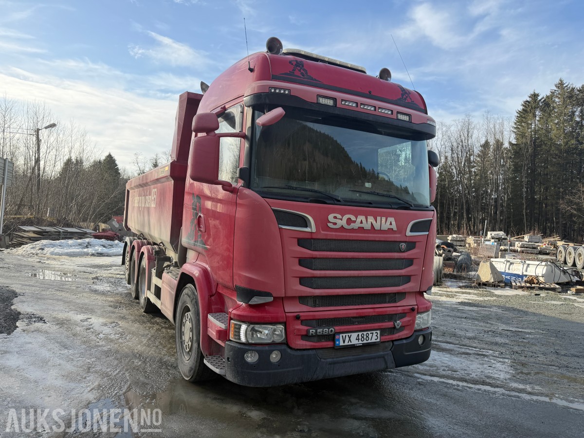 2015 Scania R 580 TIPPBIL 