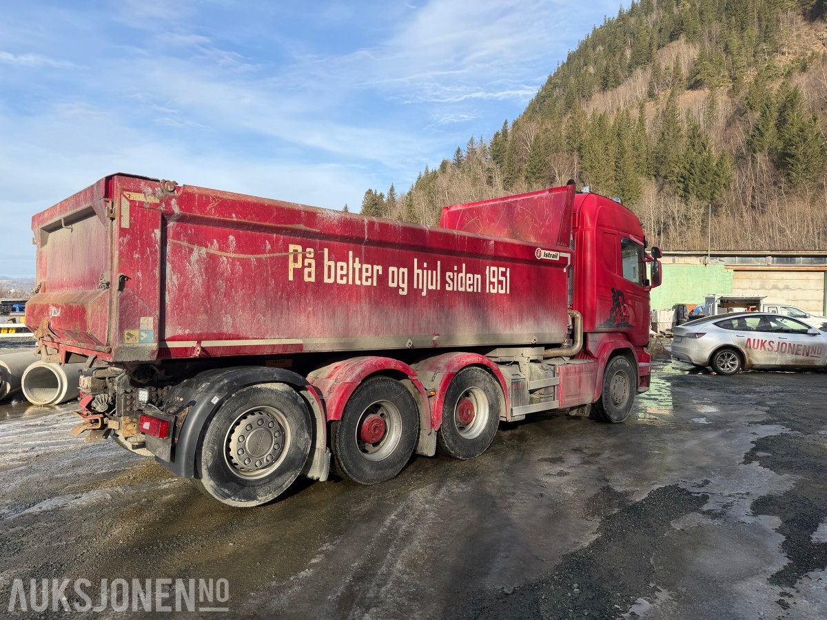 2015 Scania R 580 TIPPBIL 