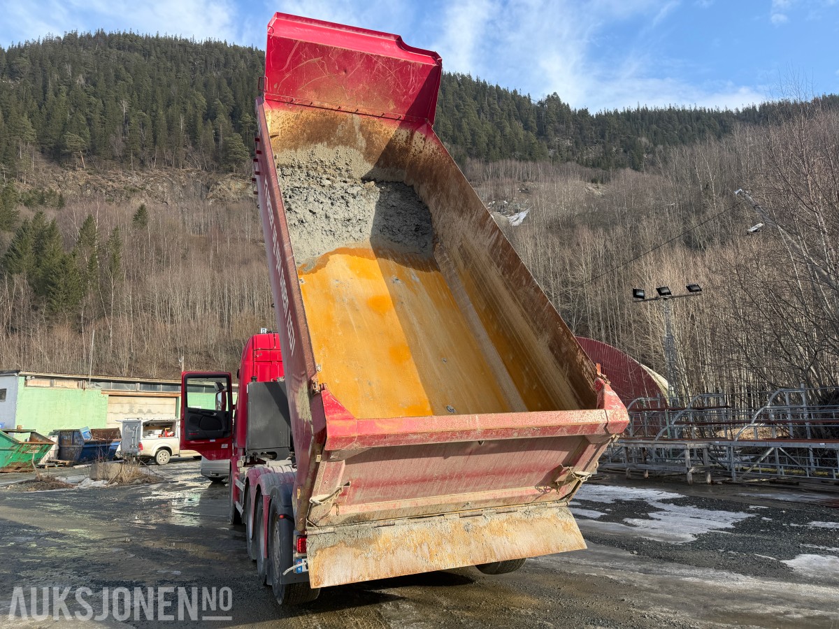 2015 Scania R 580 TIPPBIL 