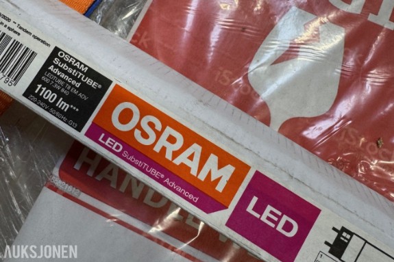 225 stk OSRAM T8 60cm LED LYSRØRLED - 840 cool white