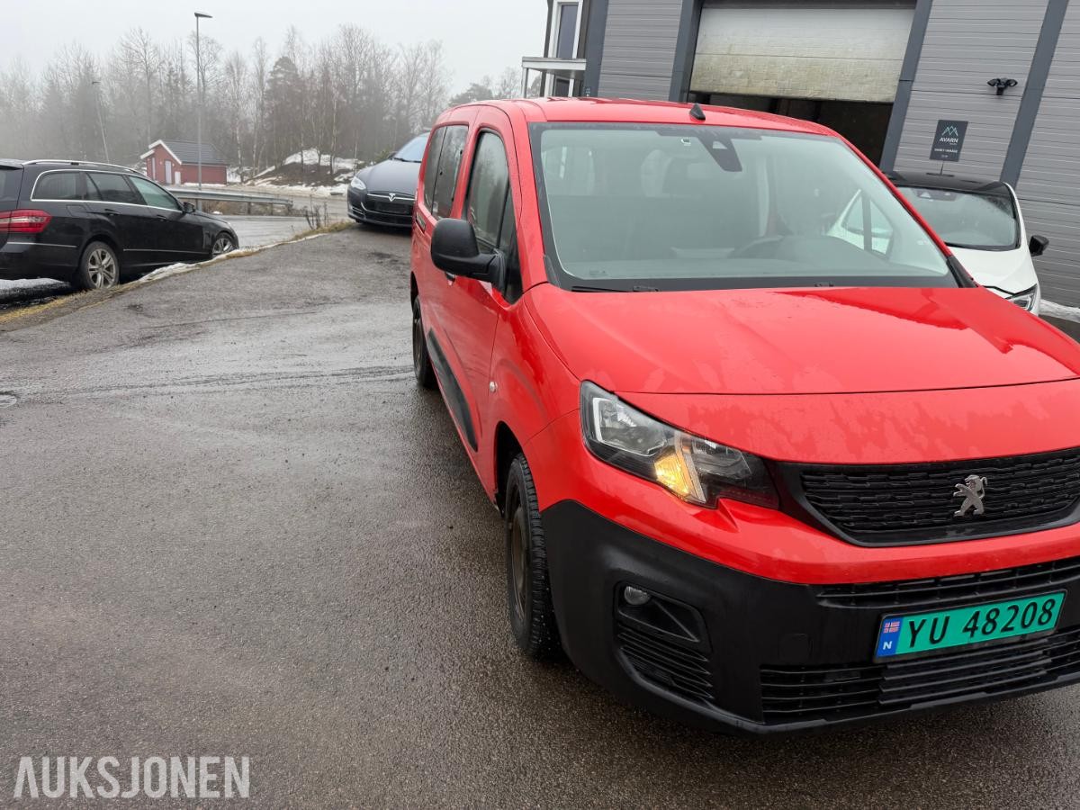 2019 PEUGEOT PARTNER, 1,5 HDI 130HK,L2,AUTOMAT,EU-OK 5-2027, 150500KM