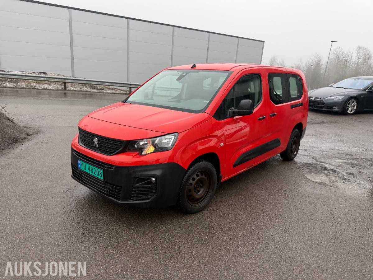 2019 PEUGEOT PARTNER, 1,5 HDI 130HK,L2,AUTOMAT,EU-OK 5-2027, 150500KM