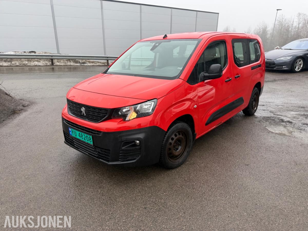 2019 PEUGEOT PARTNER, 1,5 HDI 130HK,L2,AUTOMAT,EU-OK 5-2027, 150500KM
