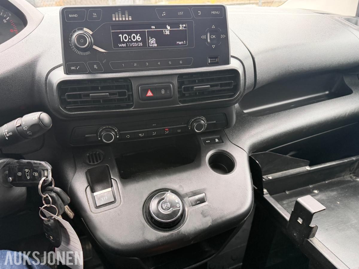 2019 PEUGEOT PARTNER, 1,5 HDI 130HK,L2,AUTOMAT,EU-OK 5-2027, 150500KM