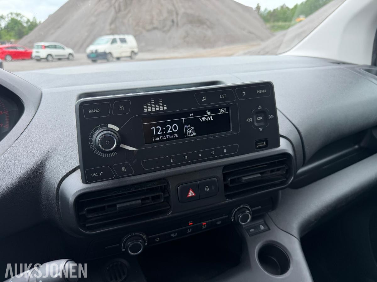 2019 PEUGEOT PARTNER, 1,5 HDI 130HK,L2,AUTOMAT,EU-OK 5-2027, 150500KM