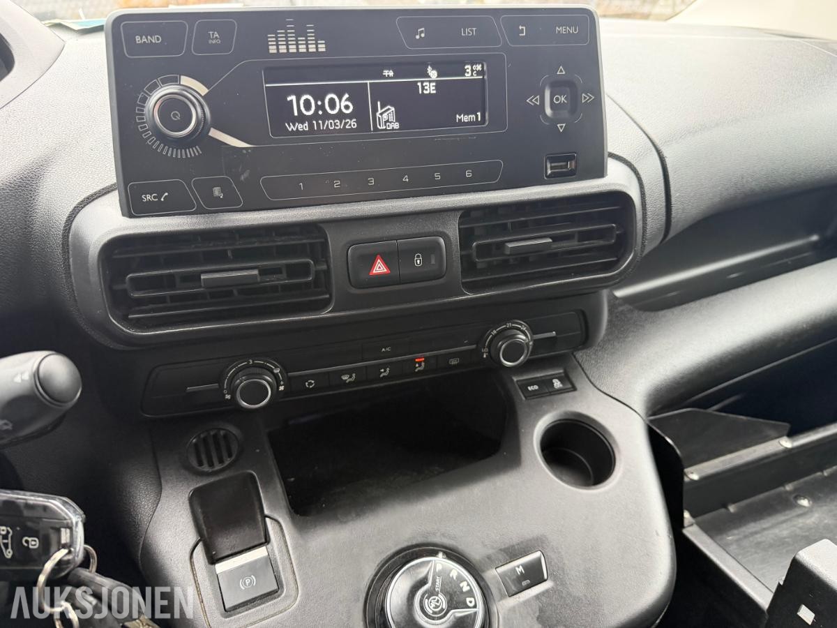 2019 PEUGEOT PARTNER, 1,5 HDI 130HK,L2,AUTOMAT,EU-OK 5-2027, 150500KM