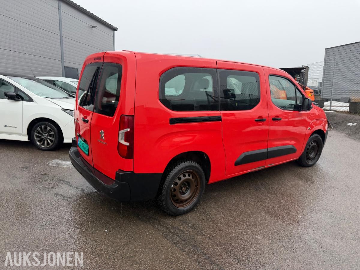2019 PEUGEOT PARTNER, 1,5 HDI 130HK,L2,AUTOMAT,EU-OK 5-2027, 150500KM
