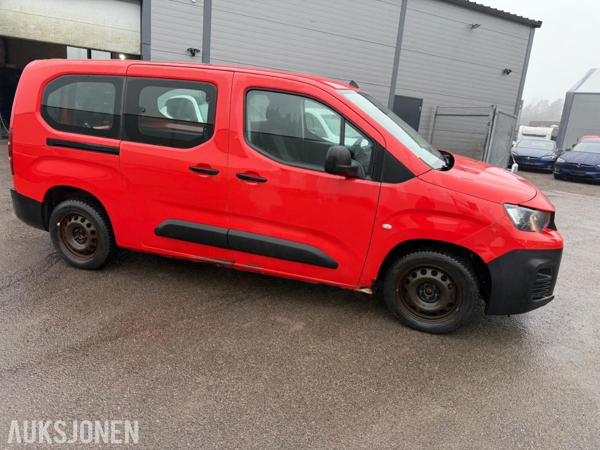 2019 PEUGEOT PARTNER, 1,5 HDI 130HK,L2,AUTOMAT,EU-OK 5-2027, 150500KM