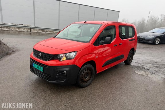 2019 PEUGEOT PARTNER, 1,5 HDI 130HK,L2,AUTOMAT,EU-OK 5-2027, 150500KM