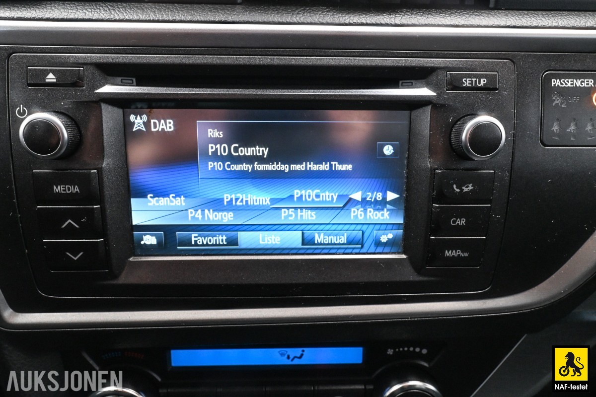 2015 Toyota AURIS 1.8 HYBRID RYGGEKAMERA CRUISE MULTIRATT 