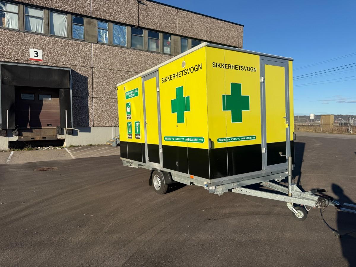 2023 WIKS 4231 Mannskaps/Spisevogn med Sikkerhetsprofil