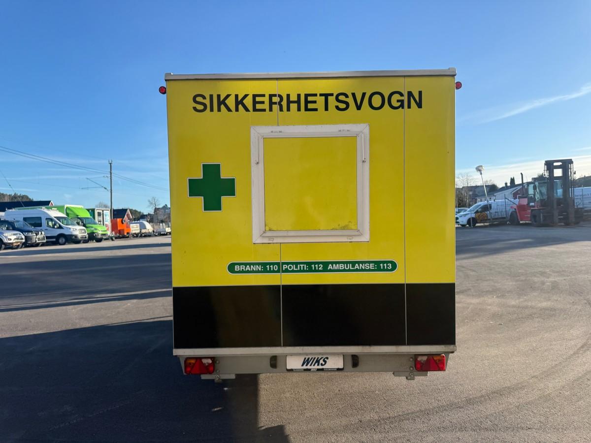 2023 WIKS 4231 Mannskaps/Spisevogn med Sikkerhetsprofil