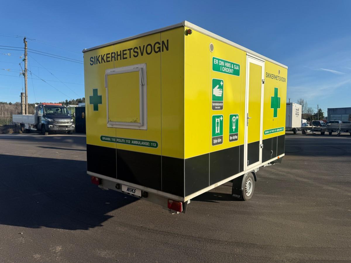 2023 WIKS 4231 Mannskaps/Spisevogn med Sikkerhetsprofil