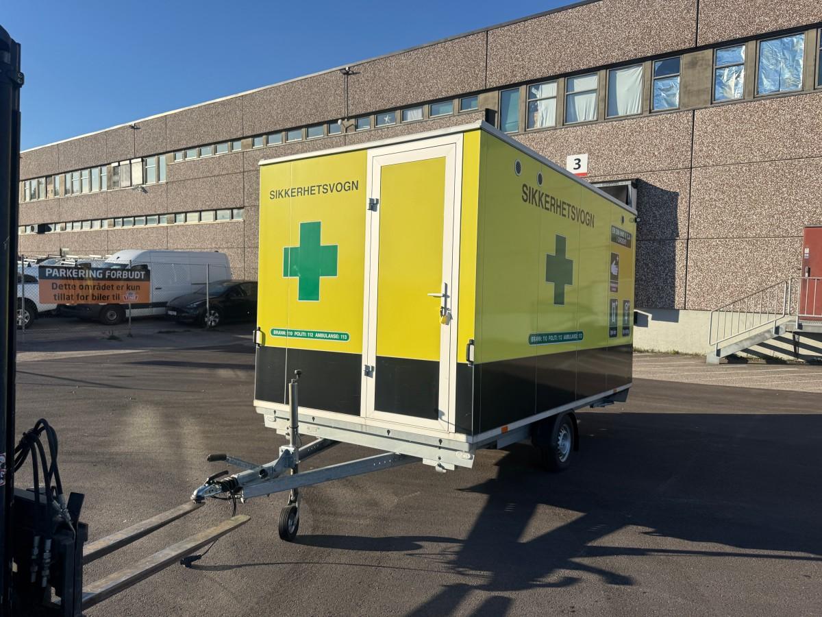 2023 WIKS 4231 Mannskaps/Spisevogn med Sikkerhetsprofil