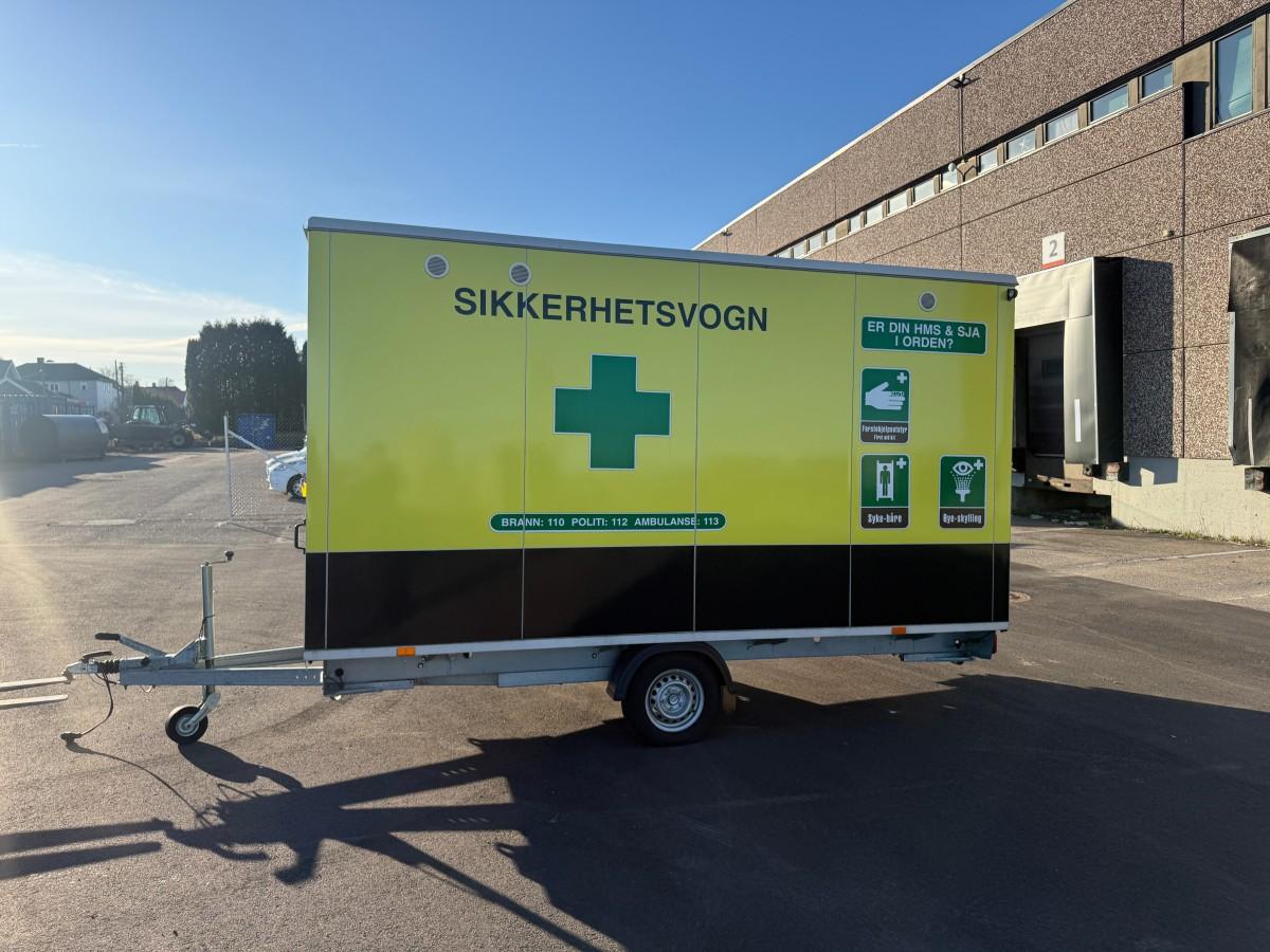 2023 WIKS 4231 Mannskaps/Spisevogn med Sikkerhetsprofil