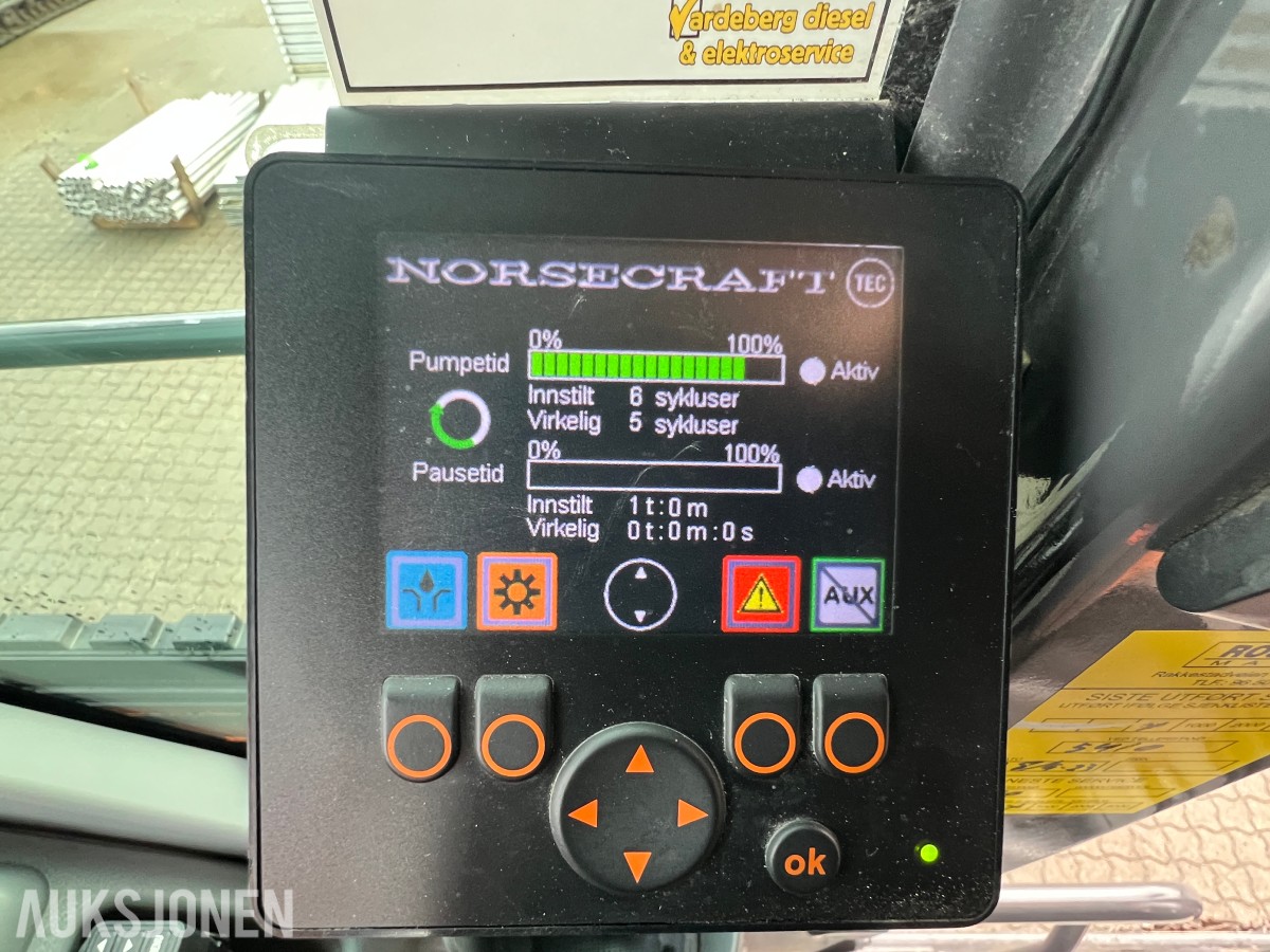 2019 Doosan DX160W-5,Sorteringsskuffe og sorteringsklype
