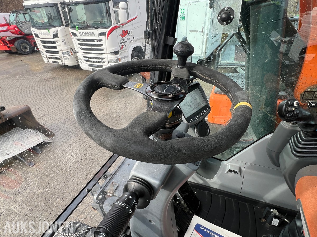 2019 Doosan DX160W-5,Sorteringsskuffe og sorteringsklype