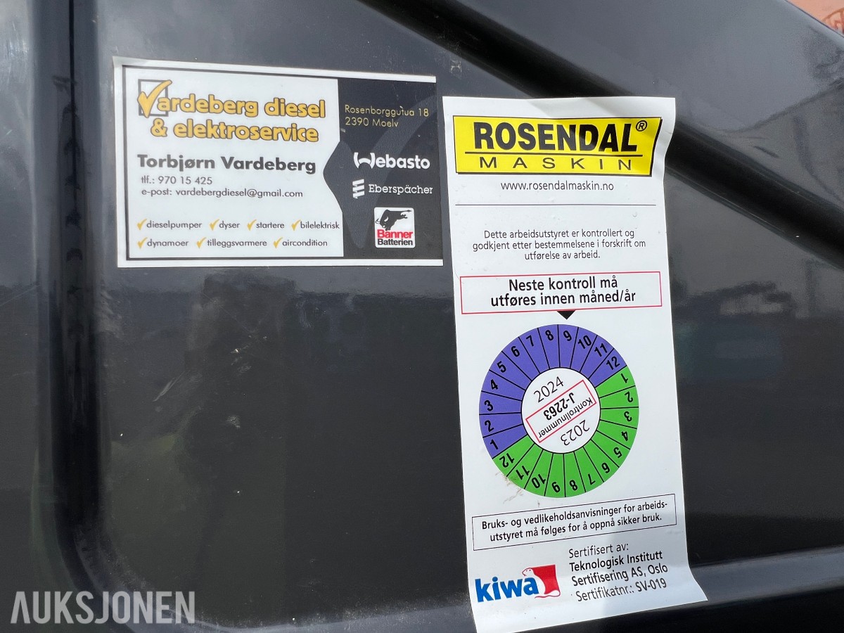 2019 Doosan DX160W-5,Sorteringsskuffe og sorteringsklype