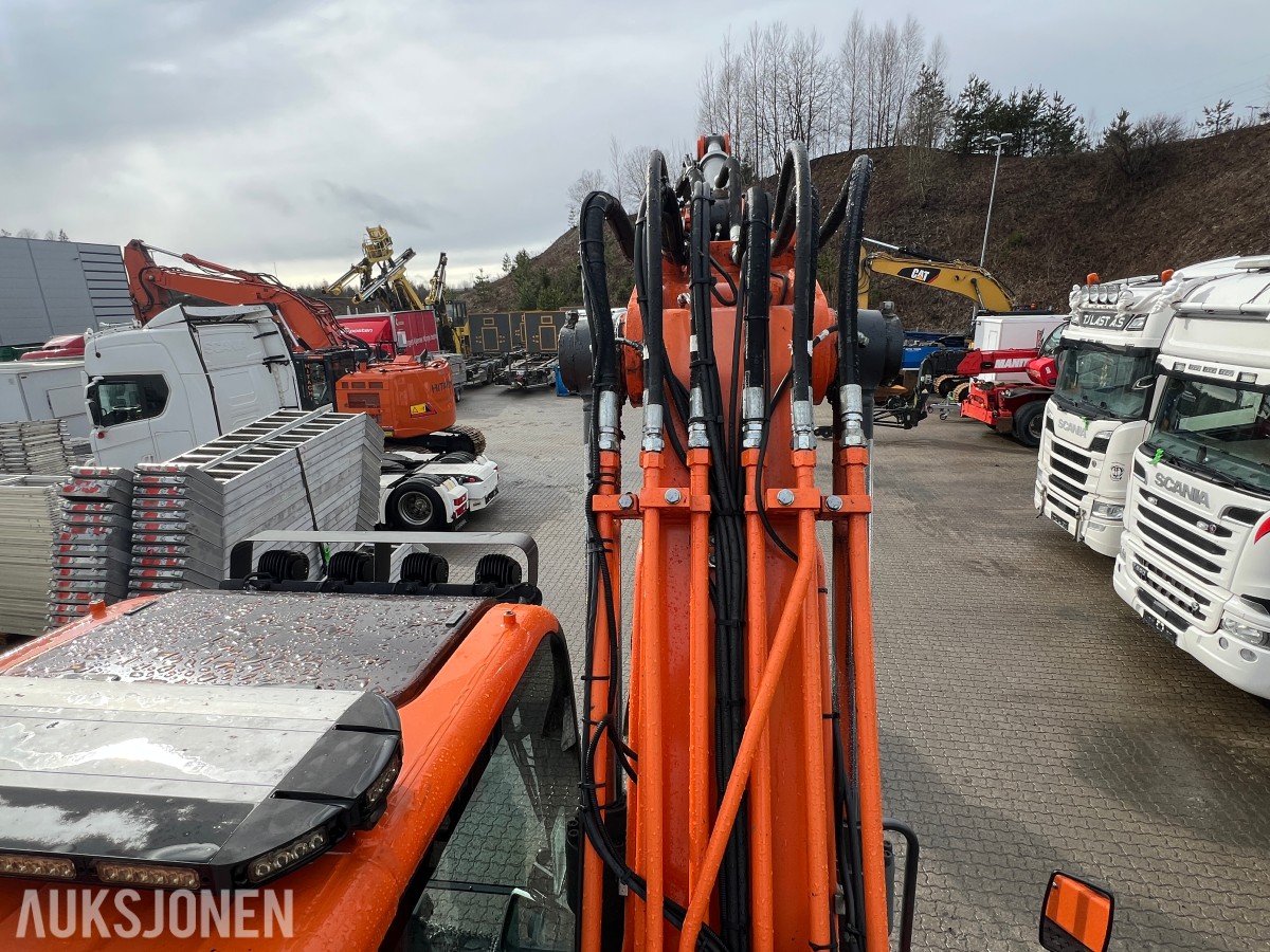 2019 Doosan DX160W-5,Sorteringsskuffe og sorteringsklype