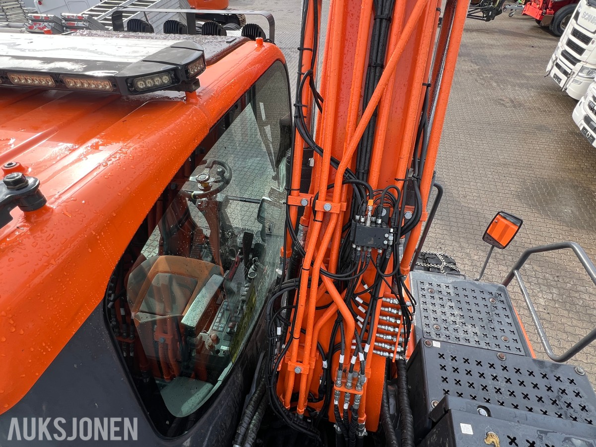2019 Doosan DX160W-5,Sorteringsskuffe og sorteringsklype
