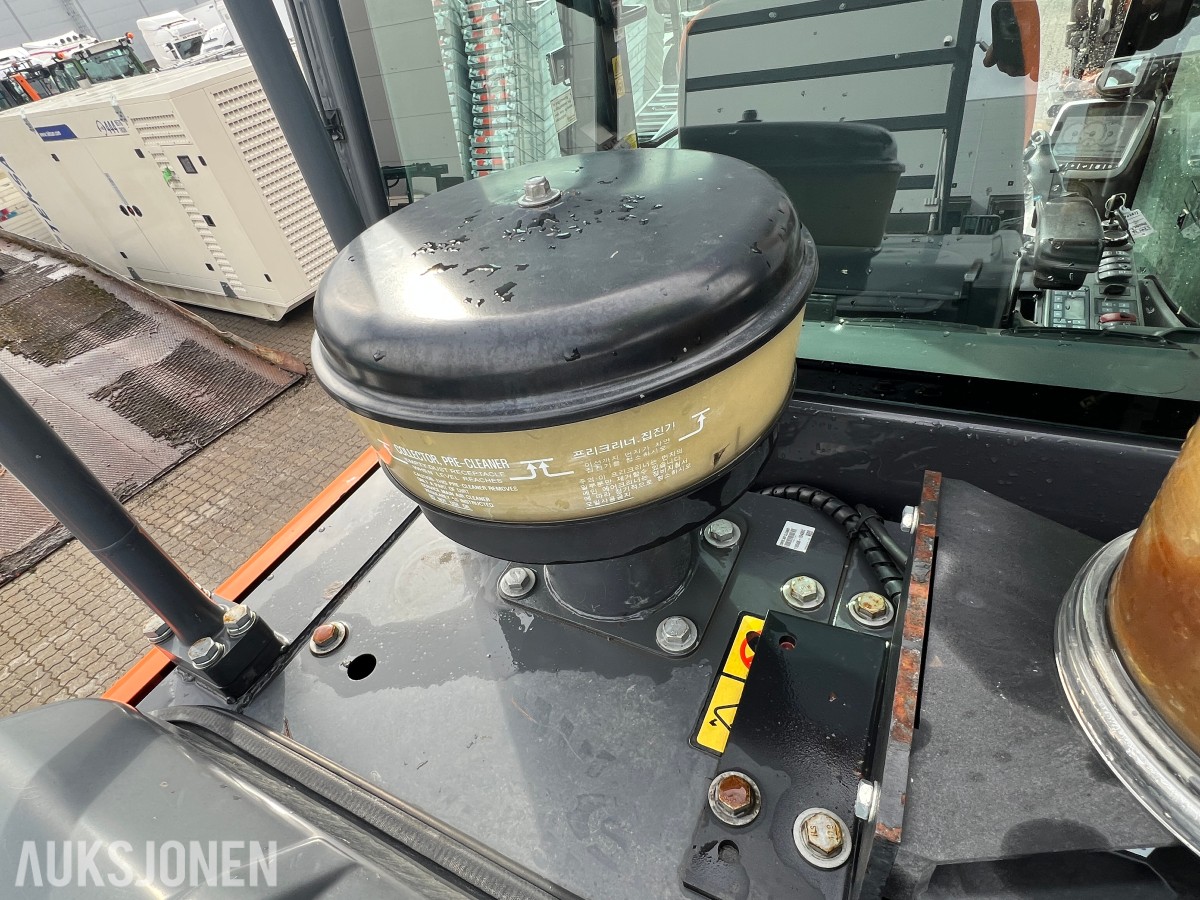 2019 Doosan DX160W-5,Sorteringsskuffe og sorteringsklype