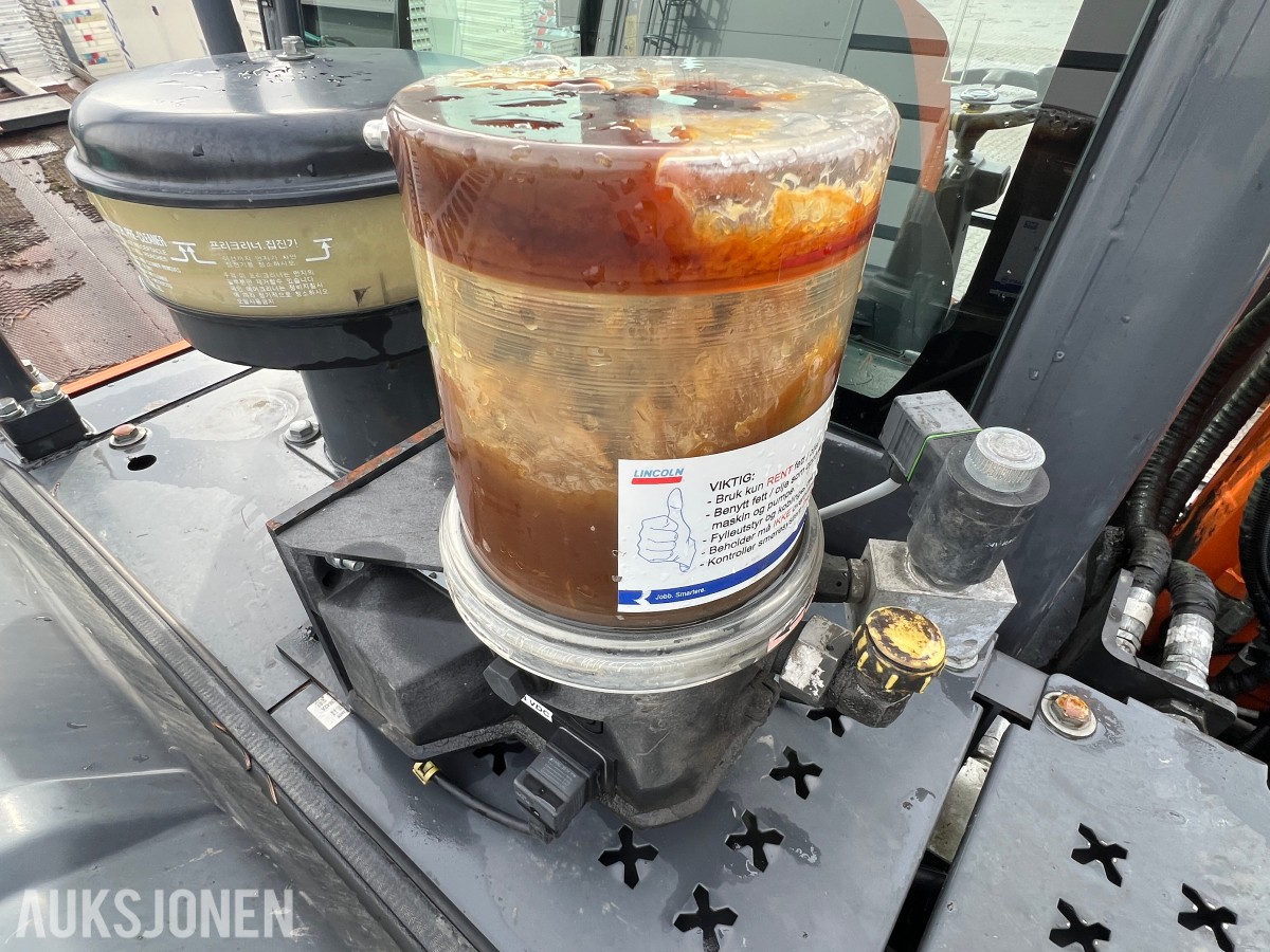 2019 Doosan DX160W-5,Sorteringsskuffe og sorteringsklype