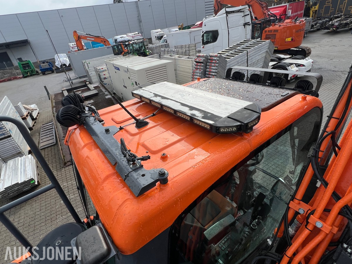 2019 Doosan DX160W-5,Sorteringsskuffe og sorteringsklype