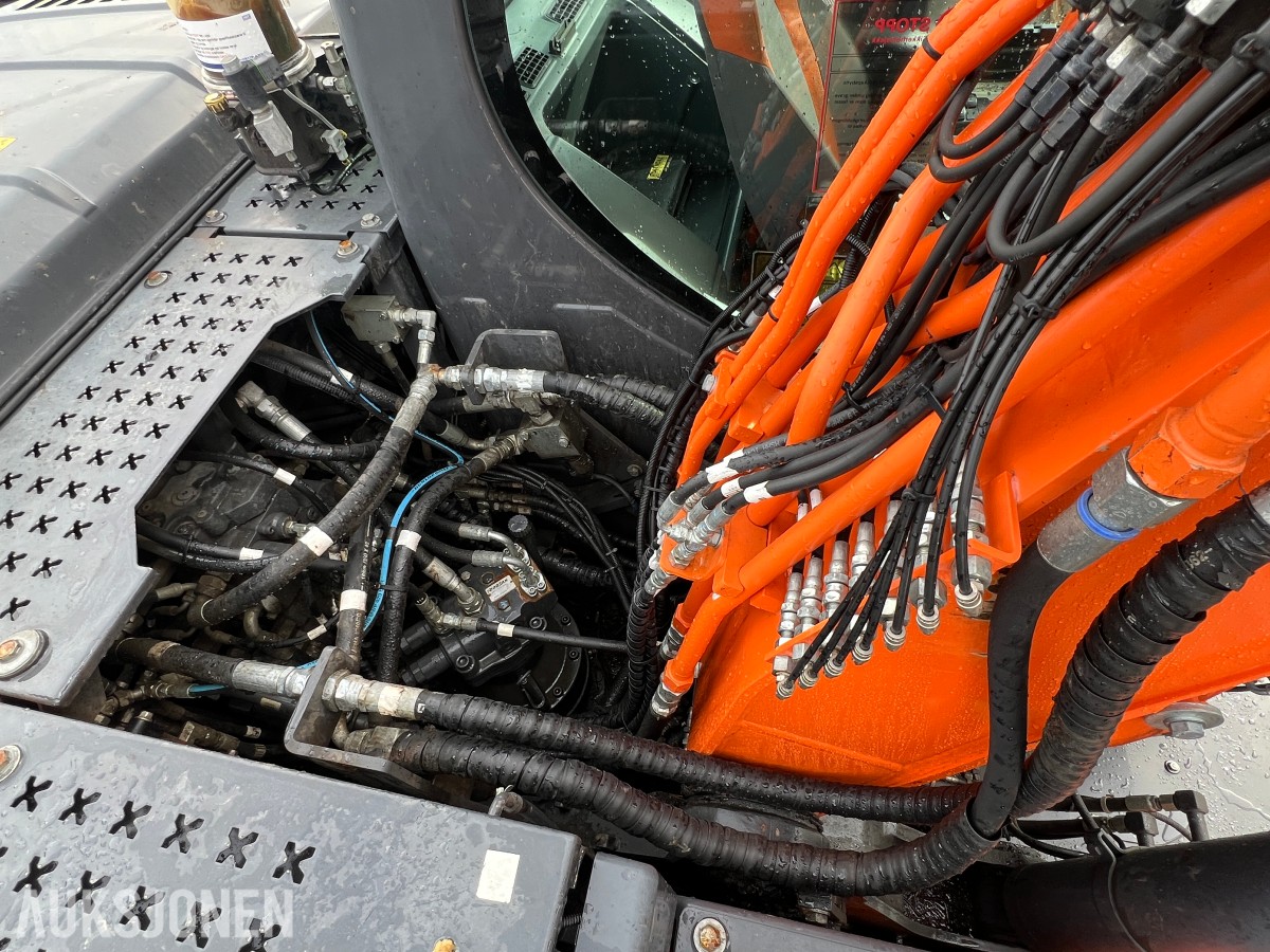 2019 Doosan DX160W-5,Sorteringsskuffe og sorteringsklype