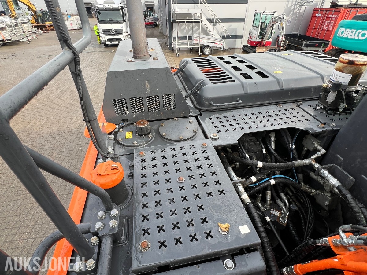 2019 Doosan DX160W-5,Sorteringsskuffe og sorteringsklype