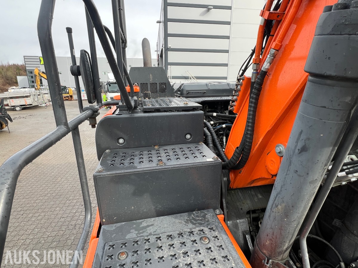 2019 Doosan DX160W-5,Sorteringsskuffe og sorteringsklype