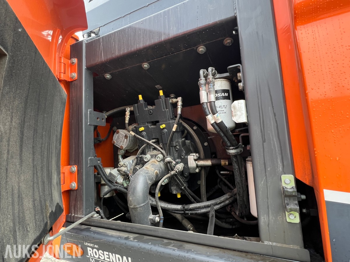 2019 Doosan DX160W-5,Sorteringsskuffe og sorteringsklype
