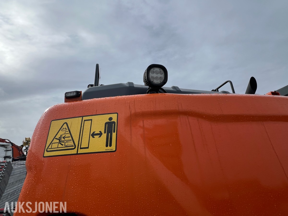 2019 Doosan DX160W-5,Sorteringsskuffe og sorteringsklype