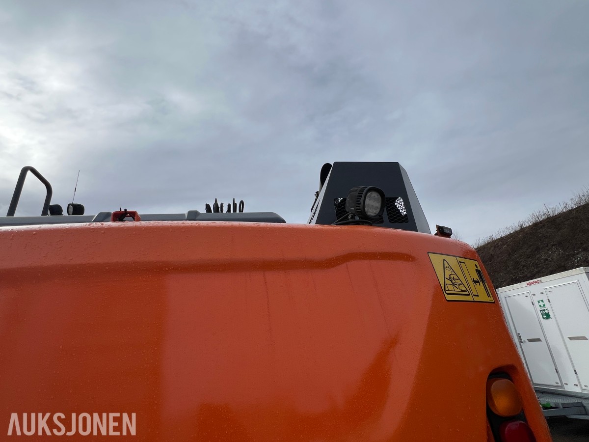 2019 Doosan DX160W-5,Sorteringsskuffe og sorteringsklype