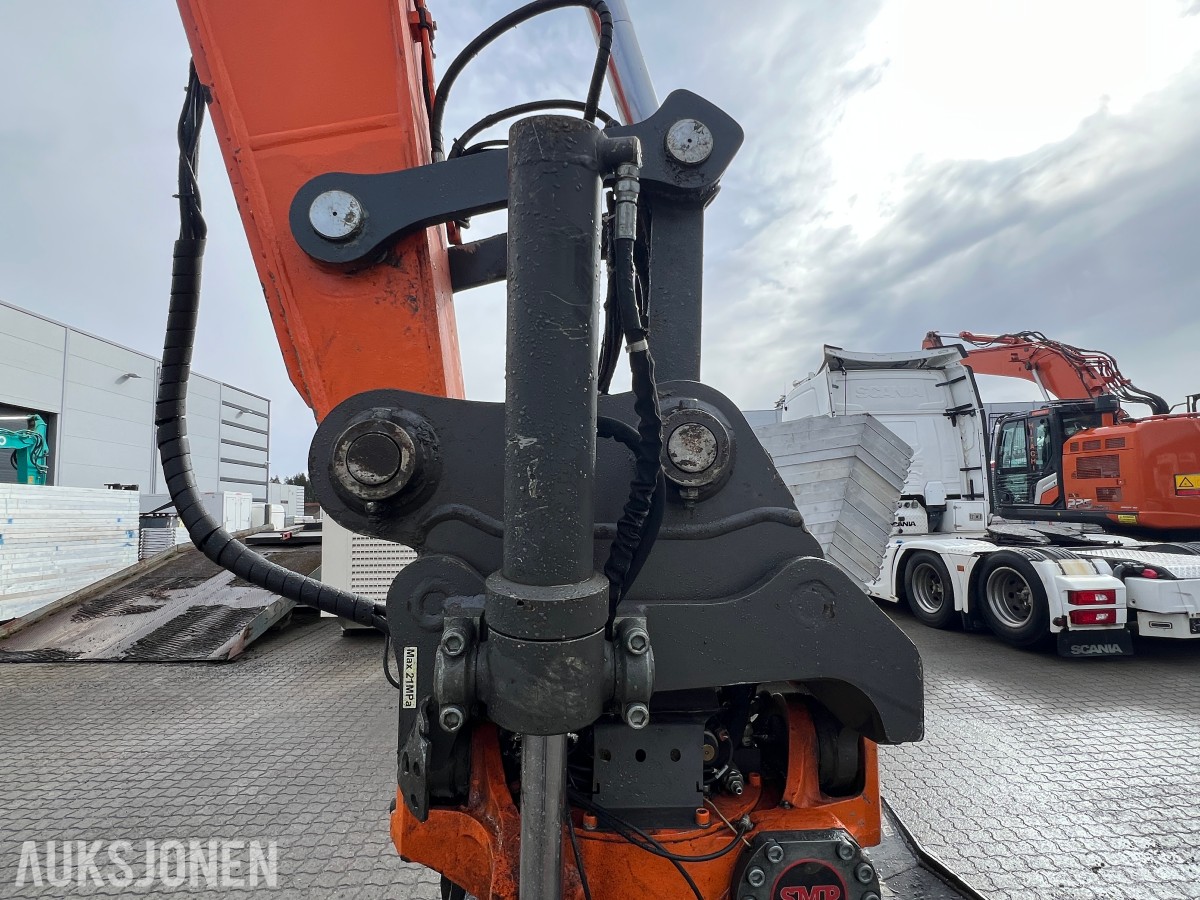 2019 Doosan DX160W-5,Sorteringsskuffe og sorteringsklype